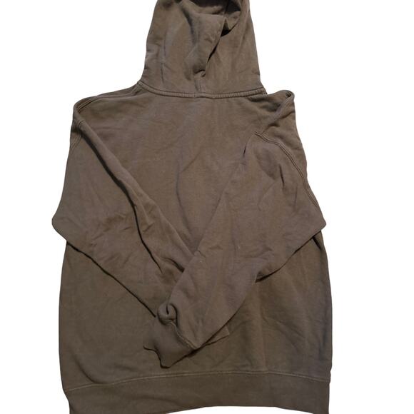 Garage Men's Size XS Sweatshirt Jacket Dark Gray Hood Full Zip Barcelona Spain - Picture 4 of 5